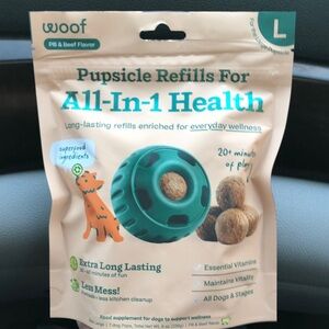 Woof all -in -one health pb &beff flavor